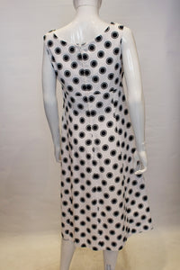 A Vintage 1960s polka dot Blanes London Summer Dress