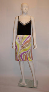 Vintage Versace Jeans Couture Summer Skirt