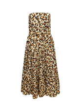 Load image into Gallery viewer, A Vintage 1960s Polly Peck Animal Print Dress and Matching Scarf