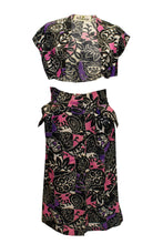 Load image into Gallery viewer, A Vintage 1950s abstract printed Vommy Paris/Lyon Skirt and Bolero