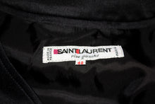 Load image into Gallery viewer, Vintage Yves Saint Laurent Rive Gauche Black Cocktail/Dinner Dress