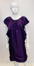 Load image into Gallery viewer, A Lanvin 2008 Purple Silk evening Dress