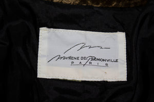 Vintage Myrene de Premonville Velvet Jacket