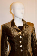 Load image into Gallery viewer, Vintage Myrene de Premonville Velvet Jacket