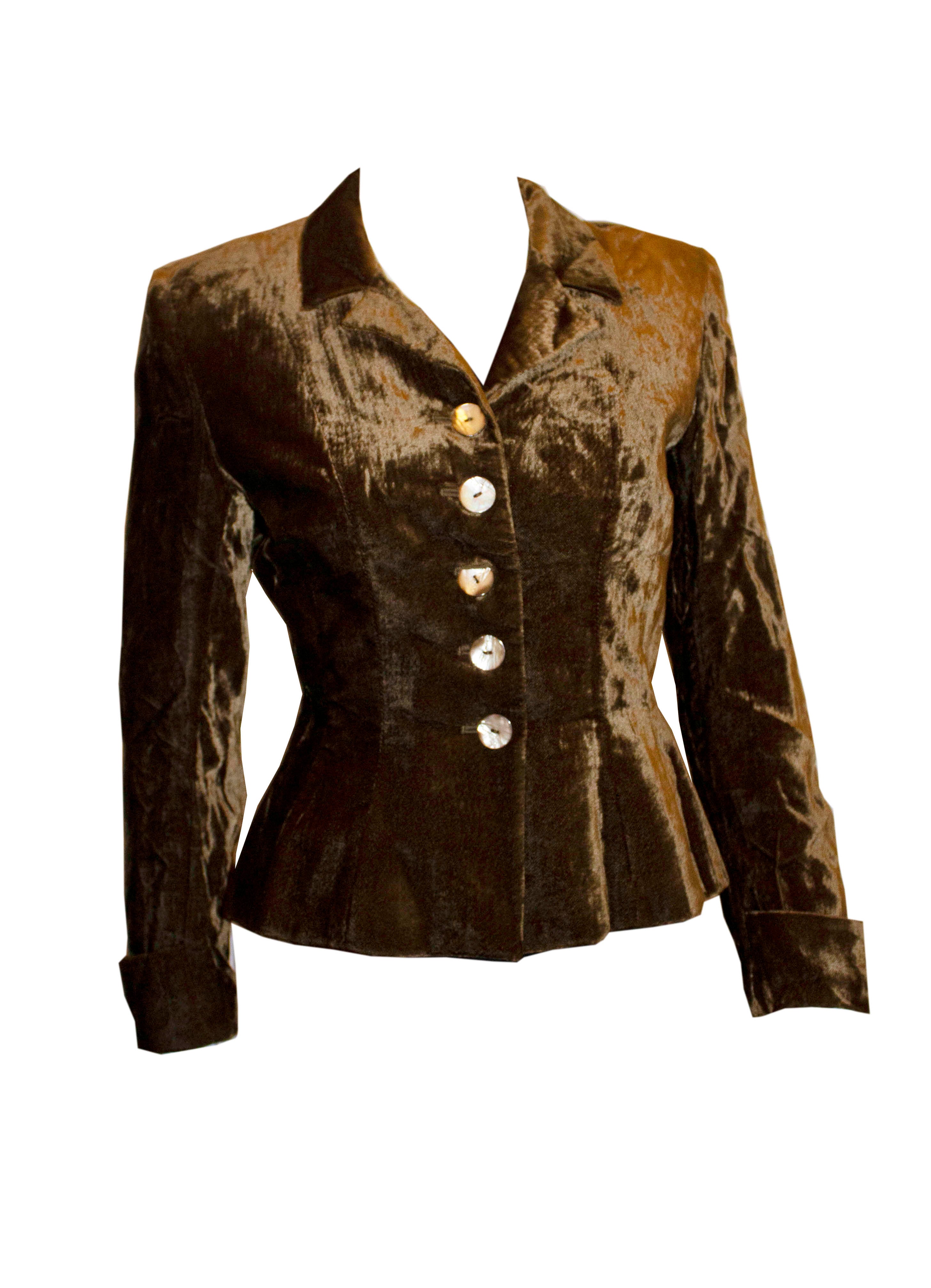 Vintage Myrene de Premonville Velvet Jacket – modesandmore