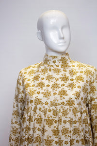 A Early Vintage 1960s Laura Ashley floral Smock Top