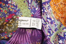 Load image into Gallery viewer, A vintage ferragamo jungle animal printed silk scarf