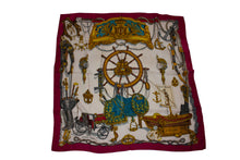 Load image into Gallery viewer, Vintage Hermes Silk Scarf, Musee by Le Doux