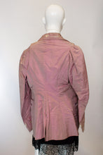 Load image into Gallery viewer, A Vintage 1970s Lilac Silk Jacket with Embroidery