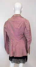 Load image into Gallery viewer, A Vintage 1970s Lilac Silk Jacket with Embroidery