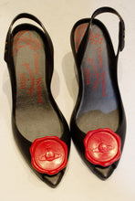 Load image into Gallery viewer, A pair of Vivienne Westwood Anglomania Peep Toe Shoes