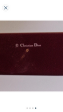 Load image into Gallery viewer, A pair of vintage Christian Dior plum red sunglasses