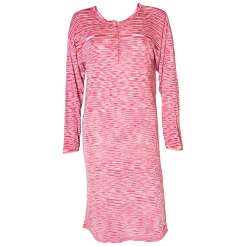 A Vintage 1990s Missoni red knitted day dress