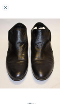 Load image into Gallery viewer, A pair of Celine Black Leather Shoe Boot size 41