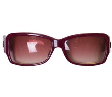 Load image into Gallery viewer, A pair of vintage Christian Dior plum red sunglasses