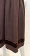 A Vintage 1970s yves saint YSL Rive Gauche brown high waisted Skirt