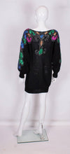 Load image into Gallery viewer, Sequin and Beaded Evening Sweater by Mannell