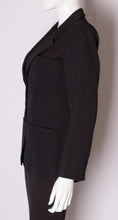 Load image into Gallery viewer, A vintage 1980s dark navy Yves Saint Laurent Vintage Rive Gauche Jacket