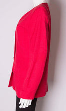 Load image into Gallery viewer, A Vintage 1970s Yves Saint Laurent Red Jacket