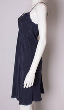 Load image into Gallery viewer, Vintage Blue Silk Slip