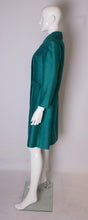 Load image into Gallery viewer, A Vintage 1960s Teal Coloured dress coat /evening jacket