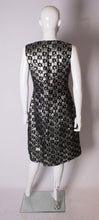 Load image into Gallery viewer, A Vintage 1960s Silver and Black Waistcoat /Mini Dress