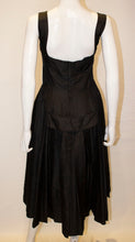 Load image into Gallery viewer, A Vintage 1950s Suzy Perette Black Cocktail Dress