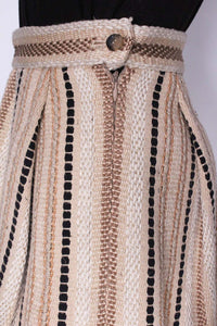 A vintage 1990s Yves Saint Laurent Rive Gauche Bubble Skirt