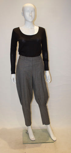 A pair of alexander McQueen Tailored grey Wool Trousers