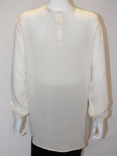 Load image into Gallery viewer, A Vintage 1980s Giorgio Armani Ivory Top