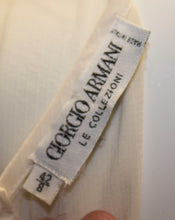Load image into Gallery viewer, A Vintage 1980s Giorgio Armani Ivory Top