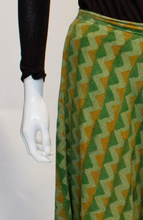Load image into Gallery viewer, A Vintage 1970s autumnal Fabindia Cotton Skirt