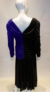 A Vintage 1980s Filigree Limited Evening Dress