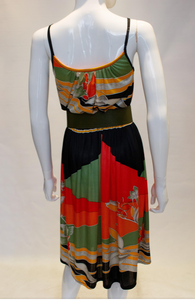 A Vintage 1970s Leonard Paris Jersey printed Dress