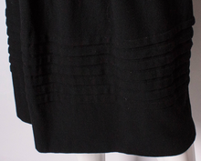 Load image into Gallery viewer, A vinatge 1970s Christian Dior black Wool Skirt
