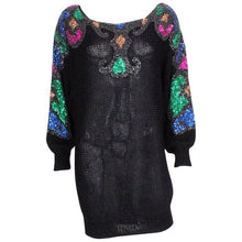 Load image into Gallery viewer, Sequin and Beaded Evening Sweater by Mannell