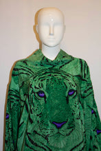 Load image into Gallery viewer, Vintage Silk Cats Eye Top by Mizar Italy.