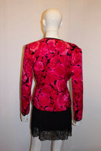 Load image into Gallery viewer, Stunning vintage Silk jacket by Andrea Oddicini
