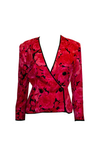 Stunning vintage Silk jacket by Andrea Oddicini