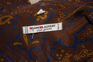 Vintage Yves Saint Laurent Rive Gauche Silk Blouse