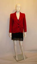 Load image into Gallery viewer, Vintage Yves Saint Laurent Rive Gauche Red Jacket