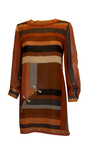 Vintage Pucci for Saks 5th Avenue Silk Dress