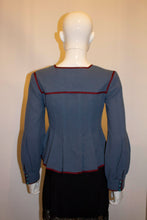 Load image into Gallery viewer, Vintage Bill Gibb Dove Grey Wool Jacket