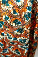 Load image into Gallery viewer, Vintage African Print, Ivory Coast Couture Cotton Dress