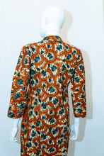 Load image into Gallery viewer, Vintage African Print, Ivory Coast Couture Cotton Dress