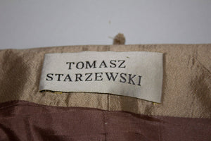 Vintage Tomasz Starzewski Gold Jacket