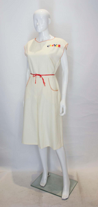 A Vintage 1950s  'Clever' Novelty day Dress