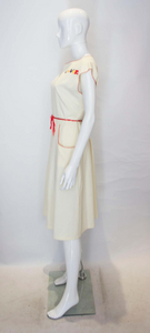 A Vintage 1950s  'Clever' Novelty day Dress